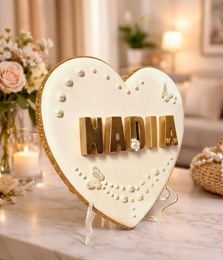 لو بتدور على هدية بسيطة، أنيقة، وفي نفس الوقت شكلها يجنن وتتحط كديكور تحفة في البيت… القلب ده هو أجمل حاجة ممكن تعمليها ❤️
اسمك أو اسم اللي بتحبه مكتوب بفخامة، معمول بحب، وكل التفاصيل فيه دقيقة وفخمة (اللؤلؤ والفراشات والذهبي اللامع).
والأحلى؟ سعره صغنطوط 🤏 جدًا بالنسبة للجمال ده! ✨ 💖
#gifts #lovestory #HomeDecor #عيدالام


**إذا كنت صاحب هذا الإعلان وتريد حذفه لأي سبب، رجاءا أرسل رسالة إلى الدعم الفني**