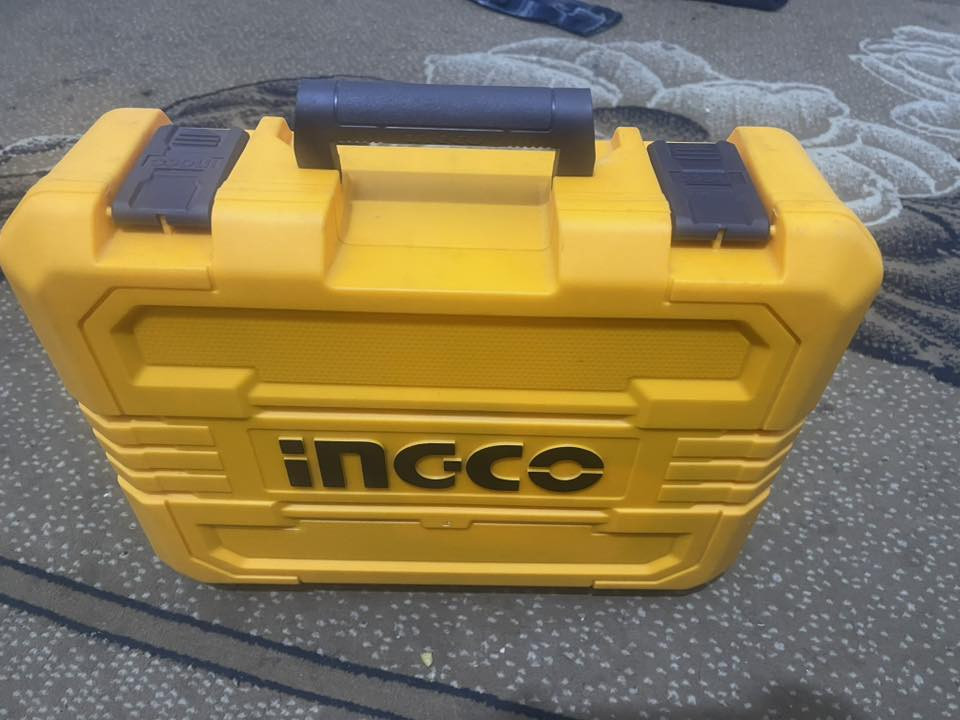 سلام عليكم دريل ماركه الغنيه عن التعريف  ingco جديد جديد نضافه 100‎%‎مستخدم مره وحده قوته 850 نيوتن بي نضام تقطيع ونضام سرع دبل بطاريه جهاز جديد كلش وضع شركه 150عارضه مكاني حي اور ***********
