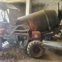 خلاط خرسانة • دبل اكسل • هايدروليك