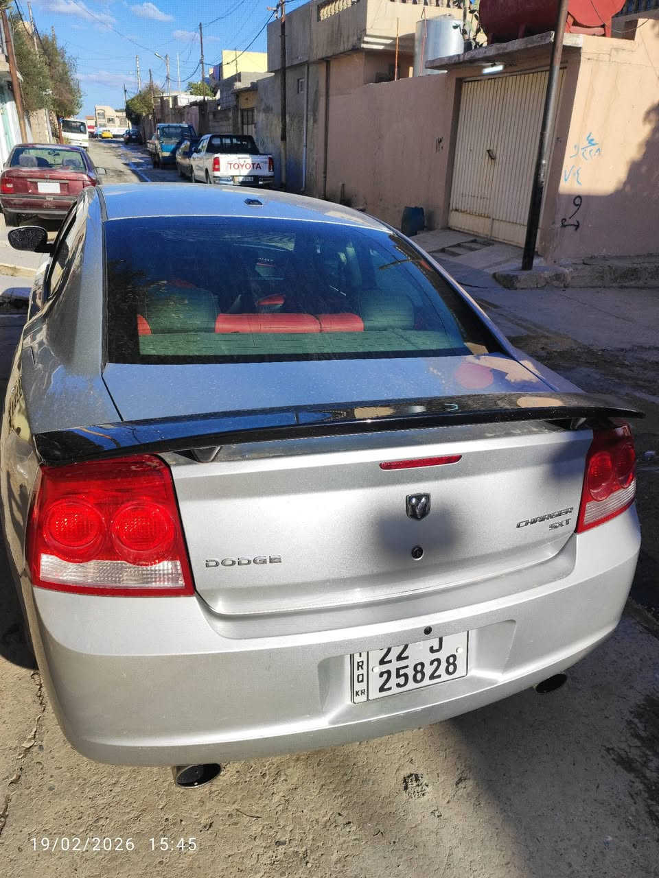 للبيع
جارجر 2010 مواصفات sxt
تبريد تدفئة شغال
ماشية 230 الف 
مكينة 3.6 
طخم جديد
طخم تاير جديد 
بأسمي تحويل فقط 
بيها الجاملغ الخلفي اليمين رش فقط
الباقي كلين وعالفحص 
***********
