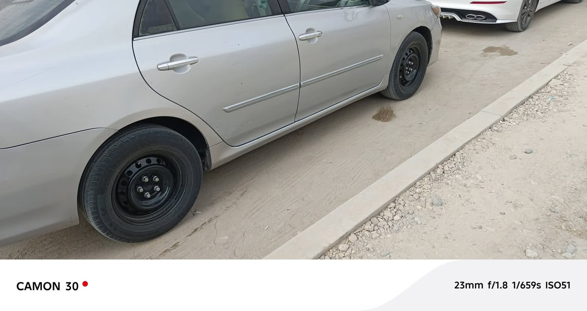 كورلا مديل ٢٠٠٨ محدثه ١٣ كفاله اصوليات وعيب شرعي اما الباقي شوف العين كير مكينه تبريد خير من الله تخم تاير دواخل كل جدد حداديه ٩٠% سنويه لحد ٢٨ مكاني البصره السعر ١٠٣ وبيهه مجال للشراي 
***********
