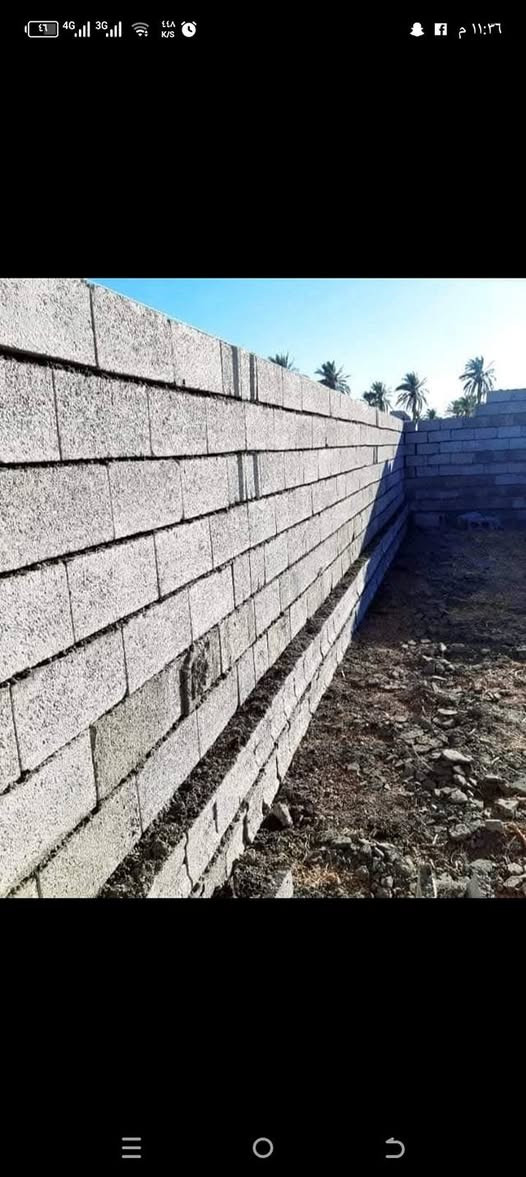 سلام عليكم يوجد كادر عمل بناء وتنزيل خرايط وتكعيب اسس وتصفير بيوت وحدل وتنضيف وصب لاش ***********
