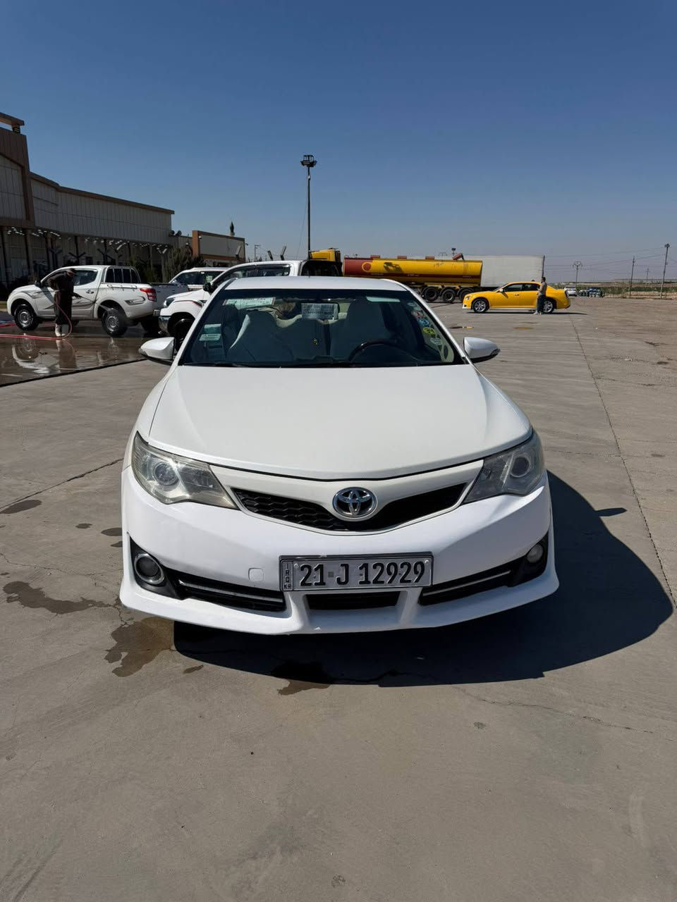 كامري خليجي  موديل 2012 رقم سليمانيه بااسمي مفحوصه هزه وبراد بيهه جاملق امامي بس رش بدون دواخل كفاله لون ابيض، صدفي كير مكينه نظيفات نبريد قطعتين محرك4سلندر 2500 دواخل بيجي مطعم صاج ملكي كشن كهربائي وجلد مثبت سرعه شاشه الدعاميه مغلفه طافلون جام اوتو السياره جاهزه خير من الله *********** بي واتساب
