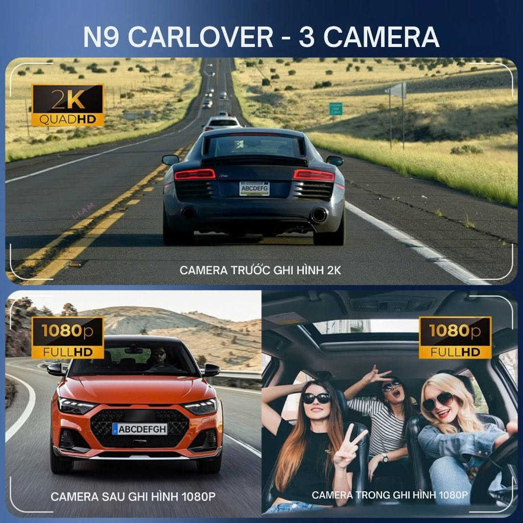 كارلوفر N9 بالأصدار الجديد !
Carlover N9 بثلاث كامرات 

المواصفات :

1- الكاميرا الامامية مقاس 10 انش وبتصوير عالي الدقة بدقة  2k وكاميرا داخلية بدقة 1080P وكاميرا خلفية بدقة 1080P مع التحكم باللمس بعرض زاوية التصوير والكاميرا الخلفية ايضاً التحكم عن طريق اللمس والداخلية باظهار زاوية التصوير لرؤية افضل ويمكن عرض الكامرات بشكل منفصل او مع بعض على المرايا.

2- سهولة التحكم عن طريق اللمس.

3- تطبيق خاص للهواتف الذكية 📱

داش كام كارلوفر تدعم تطبيق خاص يتيح لك مشاهدة وحفظ الصور والمقاطع على هاتفك الذكي عن طريق الاتصال بالـ WiFi (متاح لابل واندرويد).

4- رؤية ليلية فائقة ✨

تتيح العدسة الحصول على صور عالية الجودة في الليل. وتساعد تقنية البعد البؤري الخاصة التي تسهلها العدسة ذات الزاوية العريضة في التقاط تفاصيل أصغر مثل لوحات المركبات بدقة أكبر حتى في الإضاءة المنخفضة.

5- تسجيل الطوارئ الذكي 🌟

تتميز الكاميرا بتقنيه تقوم بحفظ مقاطع الفيديو عند وقوع حادث لا سمح الله او وجود اهتزازات قوية

6- التسجيل المستمر 💿

ستقوم الكاميرا بحذف اللقطات القديمة وتحميل الجديدة عندما تمتلئ الذاكرة

7- تحكم صوتي في التسجيل والايقاف والتقاط الصور وتسجيل الصوت

8- امكانيه ربطها على الجداحة او على فيوزات السيارة 

9- دعم ذاكرة التخزين 
 تتحمل ذاكره بحد اقصى 256GB.

10- كاميرا ذكية تحميك قبل وقوع الخطر!
اكتشف القوة الحقيقية للتكنولوجيا مع N9 المزودة بأنظمة أمان متقدمة:

🔹 نظام ADAS الذكي
يساعدك في القيادة من خلال:
✅ تحذير عند الخروج من المسار
✅ إنذار عند الاقتراب من سيارة أمامك
✅ تنبيه مبكر لتفادي التصادم

🔸 نظام BSD – مراقبة النقطة العمياء
⚠️ لا تخلي شي يفوتك! الكاميرا تنبهك بوجود سيارات في الزوايا اللي ما تشوفها بالمرايا.

🔸 نظام LCA – دعم تغيير المسار بأمان
🎯 إذا أكو سيارة بجانبك، الكاميرا تنبهك قبل ما تغير المسار وتتجنب أي صدمة جانبية.

🎥 كاميرا تجمع الأمان، الذكاء، والتصوير العالي الدقة

· ماذا يأتي بداخل الصندوق؟

1- الكاميرا الامامية 

2- الكاميرا الخلفية

3- الكاميرا الداخلية

4- كتيب تعليمات

5- شاحن سيارة

6- كيبل طاقة

السعر 125 الف والتوصيل مجاني 🚘

.
للحجز يرجى مراسلة الصفحة او الاتصال على الرقم : 
***********
او عن طريق موقعنا :
www.iraqdashcam.com⁩⁩⁩⁩⁩
