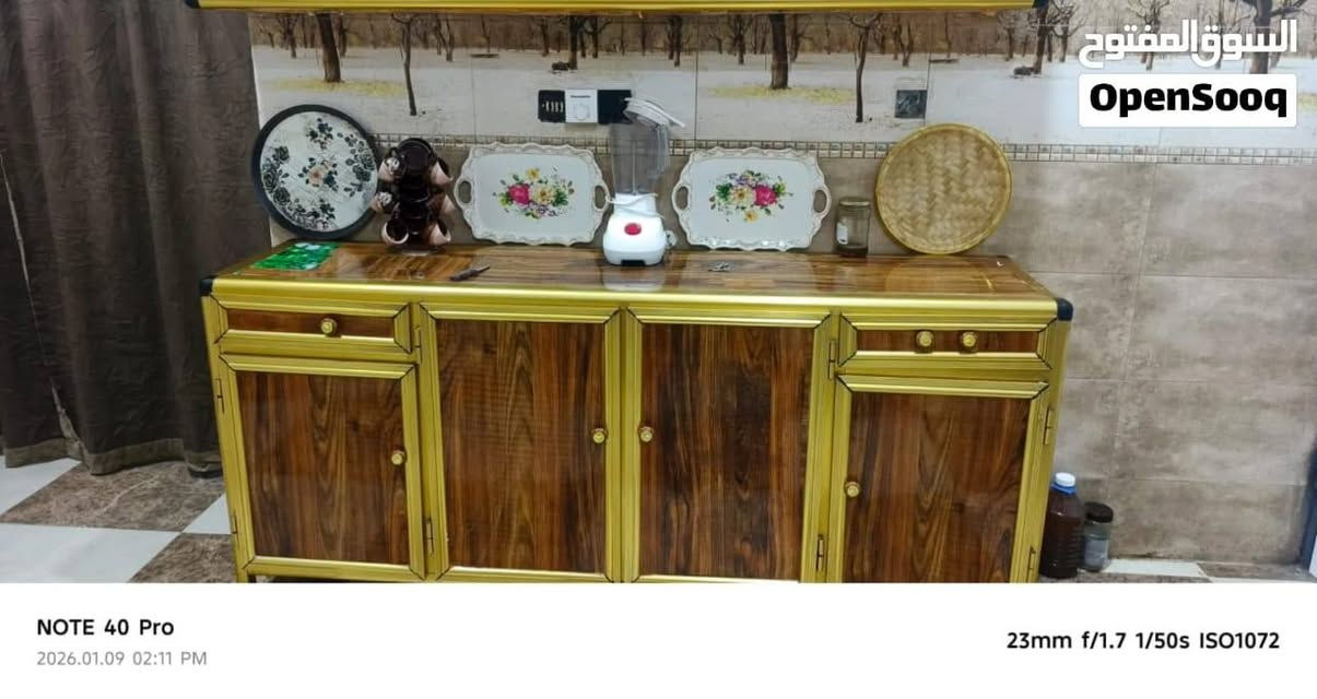 البيع  كاونترات اخو الجديد 2 متر قطعتين ارضي وتعليك  سعر لوحد 180 / العنوان بصرة تاميم    متوفر توصيل


**إذا كنت صاحب هذا الإعلان وتريد حذفه لأي سبب، رجاءا أرسل رسالة إلى الدعم الفني**