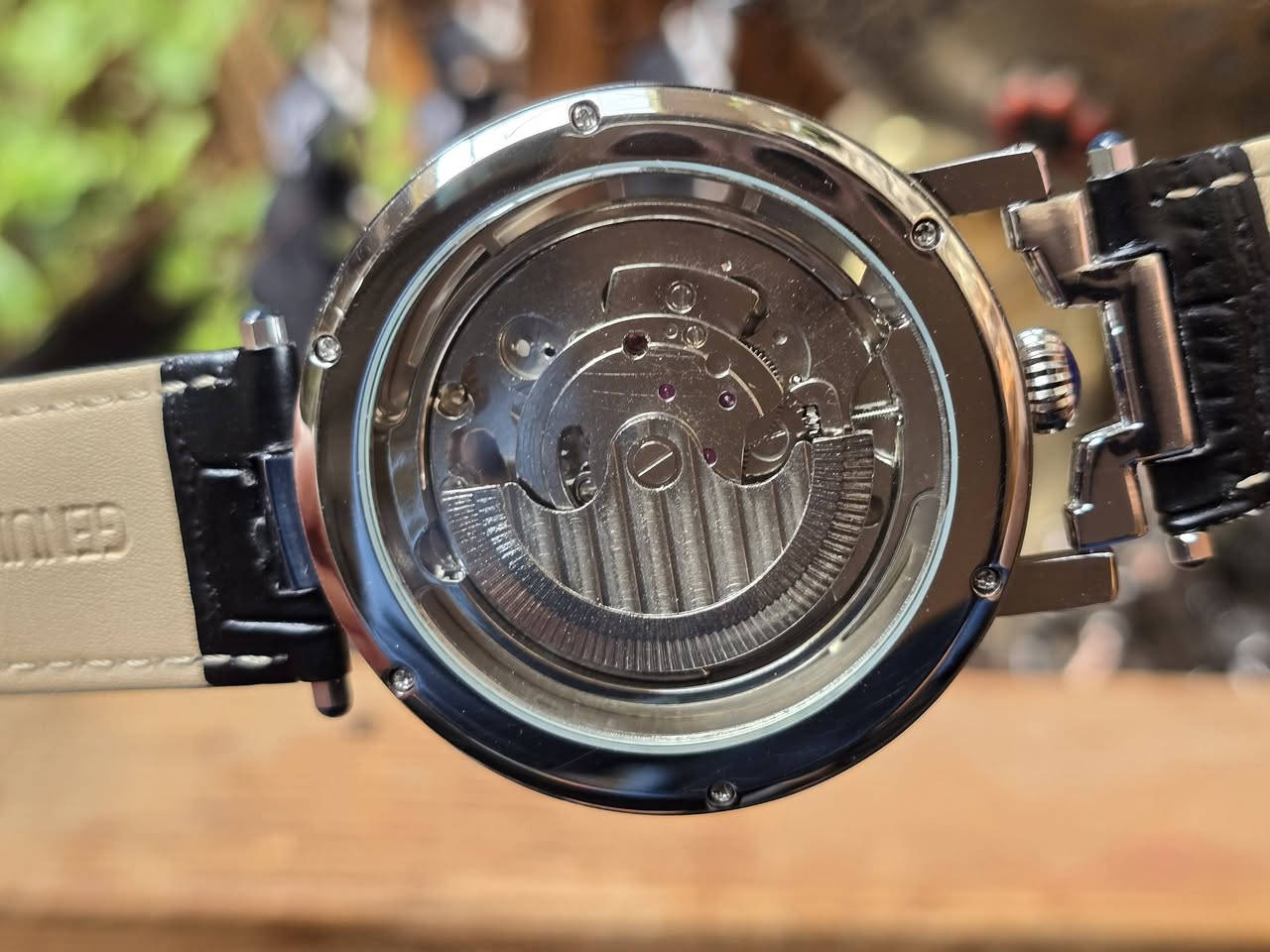 ((مزاد يبدأ من 30 ألف، ينتهي بـ 8 ليلًا))
ساعة ماركة..... (مال أمازون)
ماكينة أوتوماتيكية أورجنال ، كاملة الختومات، قفل فراشة.
وزن ثقيل، سير جلد، سنتر شغال، نظام شمسي قمري.
القطر تقريبًا 45 (تفاصيل داخل الفيديو).
مكاني كربلاء (متوفر توصيل5)


**إذا كنت صاحب هذا الإعلان وتريد حذفه لأي سبب، رجاءا أرسل رسالة إلى الدعم الفني**