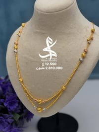 #قلادة_مستورد 🇮🇹🔥عيار 21k   السعر مع الوزن داخل الصورة   متوفر توصيل ل...