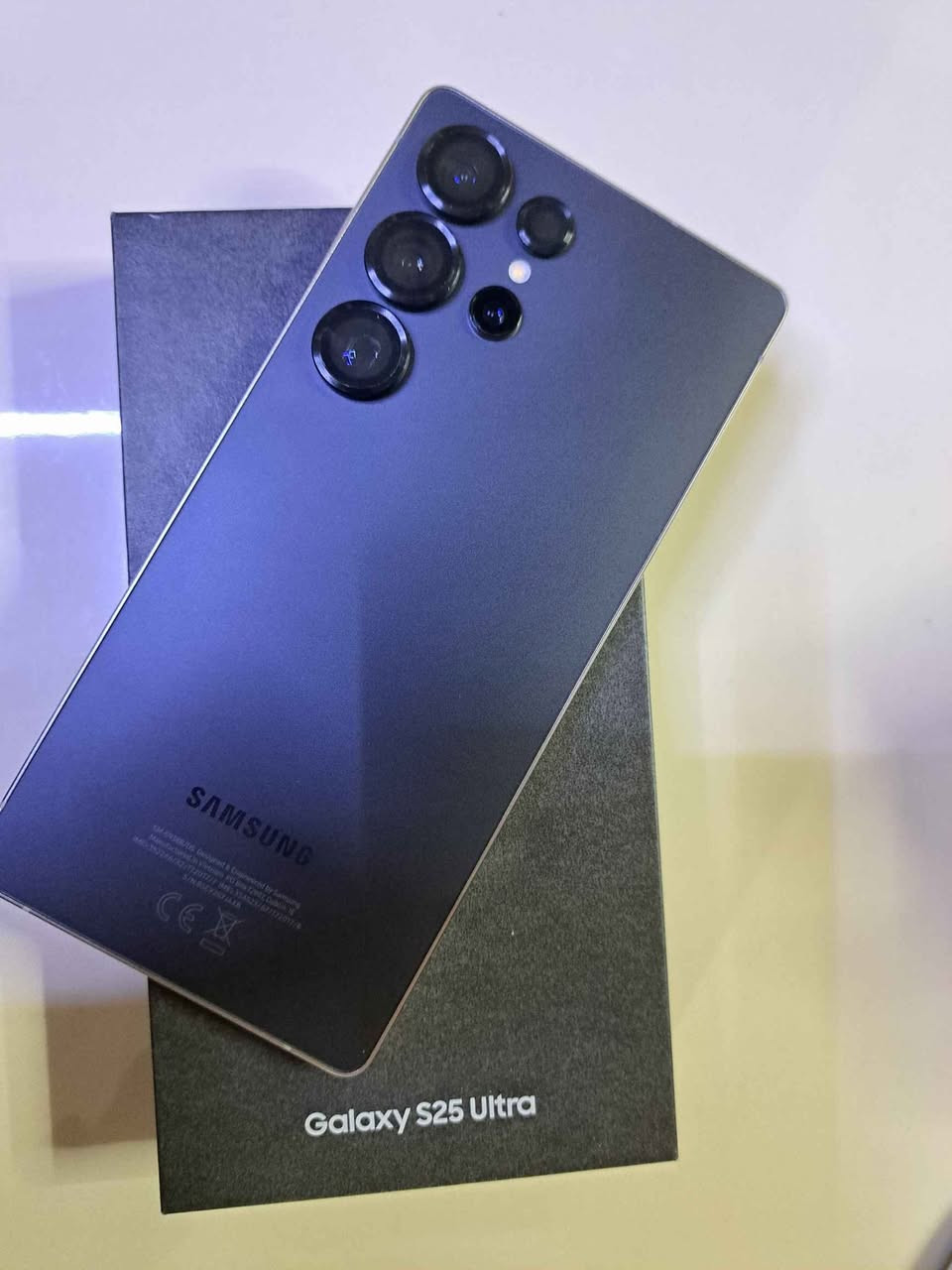 سامسۆنگ گالاکسی ٢٥ ئەڵترا📱
ڕەنگی ڕەش 🖤
پاک و بێ شوخت هەموو گیانی مۆبایلەکە✅️
گێگابایت ٢٥٦✅️
کامل ئەشیا، پاکەت، ڕەبت، دەرزی سیم، درعی شاشە و کامێرا و کەڤەر.✅️
زەمانی هەموو شتێکی ✅️
زەمانی ١٠ ڕۆژ ✅️
نرخی ٨٠٠ دۆلار و مەجالێکی زۆر کەم ١٠٠ دۆلاری فەرقە لەگەڵ ٢٤ ئەڵترا، مشتەری نیت نامە مەنێرە السليمانية, العراق


**إذا كنت صاحب هذا الإعلان وتريد حذفه لأي سبب، رجاءا أرسل رسالة إلى الدعم الفني**