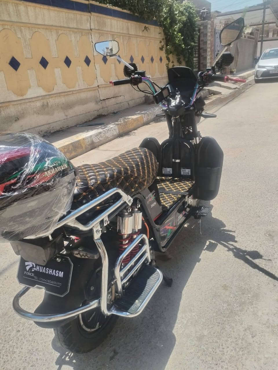 ماطور شحن جبلي نضيف بطارياته ع الفحص ٦ باتري السعر ٥٧٥ الف رقم الهاتف ***********
