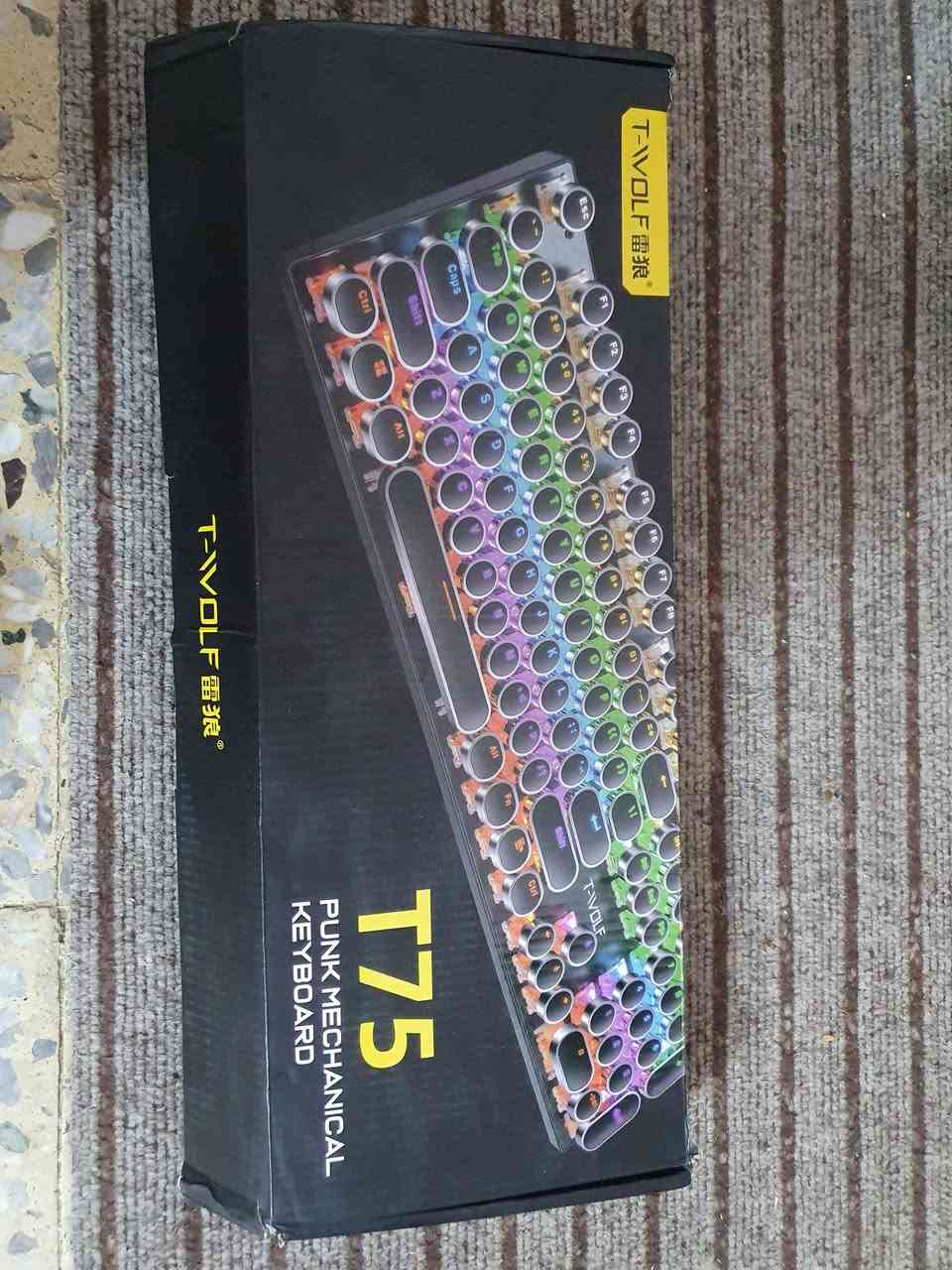 كيبورد T75 ميكانيكي احترافيRGB
انطيني سعر وبلعافية


**إذا كنت صاحب هذا الإعلان وتريد حذفه لأي سبب، رجاءا أرسل رسالة إلى الدعم الفني**