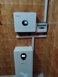 منظومة طاقة شمسية • الحويجة كركوك • بطارية ليثيوم