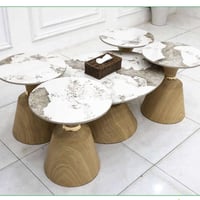 سيت طبلة • 4+1 • معدن وبورسلين