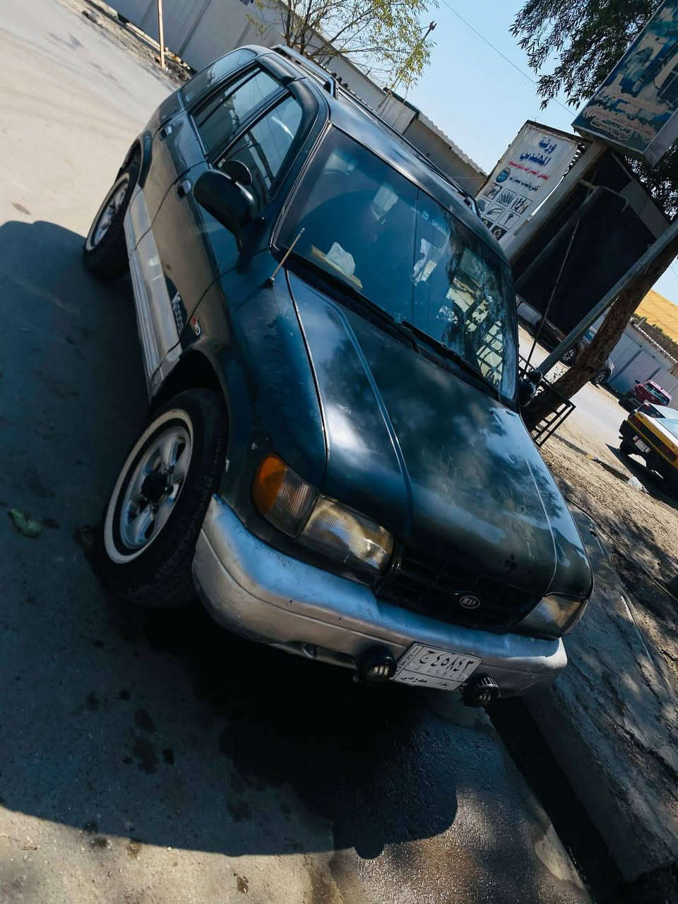 الإعلان النهائي المحدث للنسخ:

للبيع: كيا سبورتاج 1994 - 4x4
اللون: أخضر زيتوني
رقم بغداد - مشروع وطني - تحويل ثاني يوم
• دواخل نظيفة جدا • تبريد منظومة جديدة ثلج • صدر أمامي وخلفي جديد • باتري جديد • سنتر لوك شغال • راديتر جديد بالكارتون • السيارة جاهزة، تراي وين ما يعجبك 
السعر: 46 ورقة وبيها مجال بسيط
المعاينة: بغداد
للتواصل: ***********
