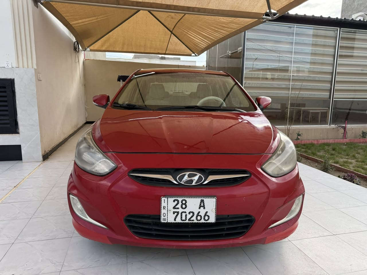 ‏سلام عليكم أكسنت مديل 15 خليجي سيارة بها قطعة صبغ بنيت له ضربة ولا تبديل سيارة كفالة عامة بدون داخل فقط بنيت بيها رقمها نجف دولي مكينة1400   العنوان ديوانية مركز    السعر 77.    ￼ ‭***********.
