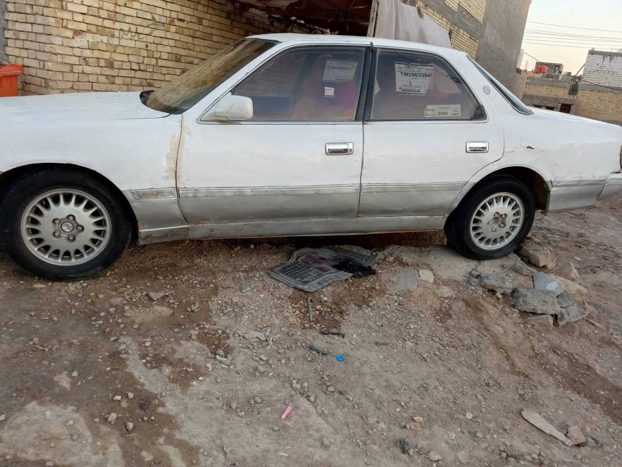 سلام عليكم كرسته مسطره محرك مجفت سنويته منتهيه  مكان السياره ذي قار (الشطره) السعر25 ورقه للتواصل ***********
