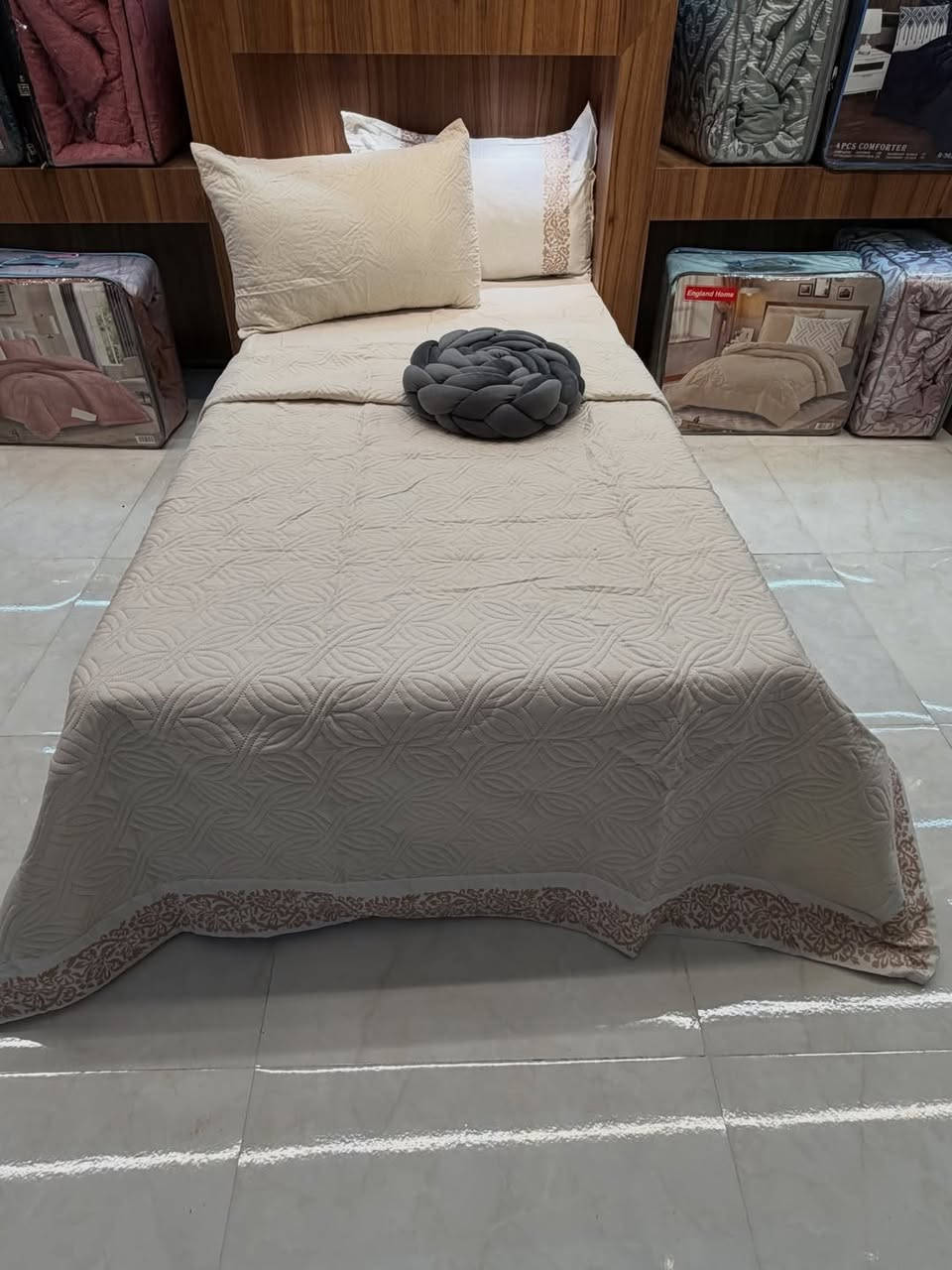 ✨ – سيت غطوة نفر واحد ✨

أناقة بسيطة وخامة مريحة تناسب الاستخدام اليومي 🌿💤

📦 مواصفات السيت:
✔️ غطوة نفر واحد
✔️ 4 قطع متكاملة
✔️ وجهين سادة
✔️ خامة قطن مقرنص ناعمة وعملية
✔️ ألوان هادئة وأنيقة

🔥 السعر الآن فقط: 21 الف


**إذا كنت صاحب هذا الإعلان وتريد حذفه لأي سبب، رجاءا أرسل رسالة إلى الدعم الفني**