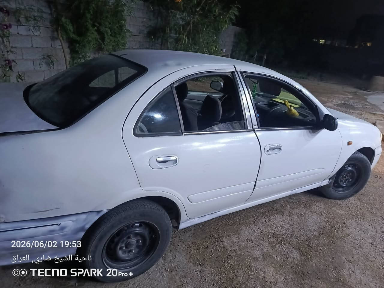 سني 2001  اوتماتيك محرك 1600 رقم بغداد  انگليزي بأسمي صدر محرك تايرات جدد السعر 60 مكاني أبو غريب للأستفسار واتساب ***********
