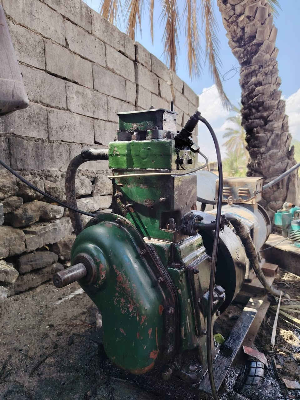 مولد ابو العشرة گاز جاهز شغاال المكان الوركاء السعر خاص او الاتصال علرقم***********
