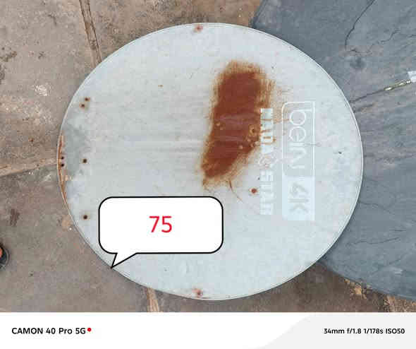 السلام عليكم اخوان غراض للبيع اسعار تخبل والله  1_صحن 105جديد مستخدم اقل من شهرين السعر 30
2_صحن 90كامل مستخدم ب15
3_صحن 85ب10مستخدم 
4_صحن حجم75عدد2لواحد ب7الاف 
5_جهاز بي ان سات كامل شغال اخر تحديث ب12الف
6_شاشه فايندر كامله دخول فيش ب20هيه وفيشها 
7_مسطره اقمار جديده ب5الف 
8_واير اجدي مستخدم 5امتار طوله ب7الف 
رقمي ***********متواجد علئ الفيس
