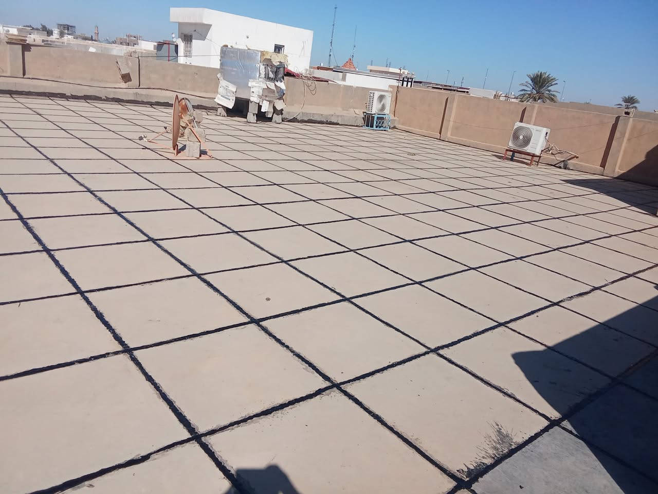 سلام عليكم تم أكمل بيت أبو مصطفى في تصليح ماستك السطح بصورة عامة هذا عملنا ومن الله التوفيق 
نشتغل اشتايكر والجير السطح وجير أساس نشتغل كرسته وعمل ونشتغل بس عمل ونشتغل جير بارد اكو عوازل حرارة مثل الفوم أو الفين اكو احجام وقياسات حسب المواد صيانه ماستك تنظيف السطح قبل الشغل مساحه صغيره تنحسب قطعي التواصل رسول العسافي ***********
واتساب واتصال ***********
