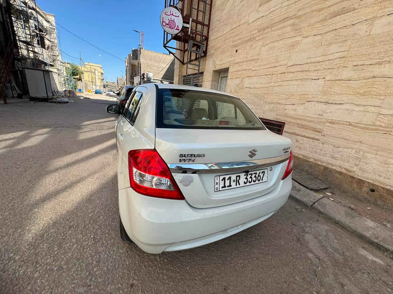 🚗 للبيع: سوزوكي سويفت 2014
📍 مكان السيارة: كربلاء / حي الميلاد
📞 للتواصل: ***********
💰 السعر: 75 ورقة – قابل للتفاوض
📊 المسافة المقطوعة: 90 الف كم
🛠️ المحرك: 4 سلندر – 1400cc VVT

⚠️ حالة السيارة:
• كفالة عامة بدون أضرار ✅
• مكفولة من الصبغ بالكامل ✅ 
• كفالة المحرك والكير والتبريد والحدادية ✅

⚙️ المواصفات
• نظام ABS
• لايت زينون
• تدفئة وتبريد

📌 تفاصيل إضافية
• رقم السيارة: بغداد الدولي الجديد
• باسم المالك تحويل مباشر
• لون السيارة: أبيض
• حالة السيارة العامة: جاهزة بالكامل بدون نقص
