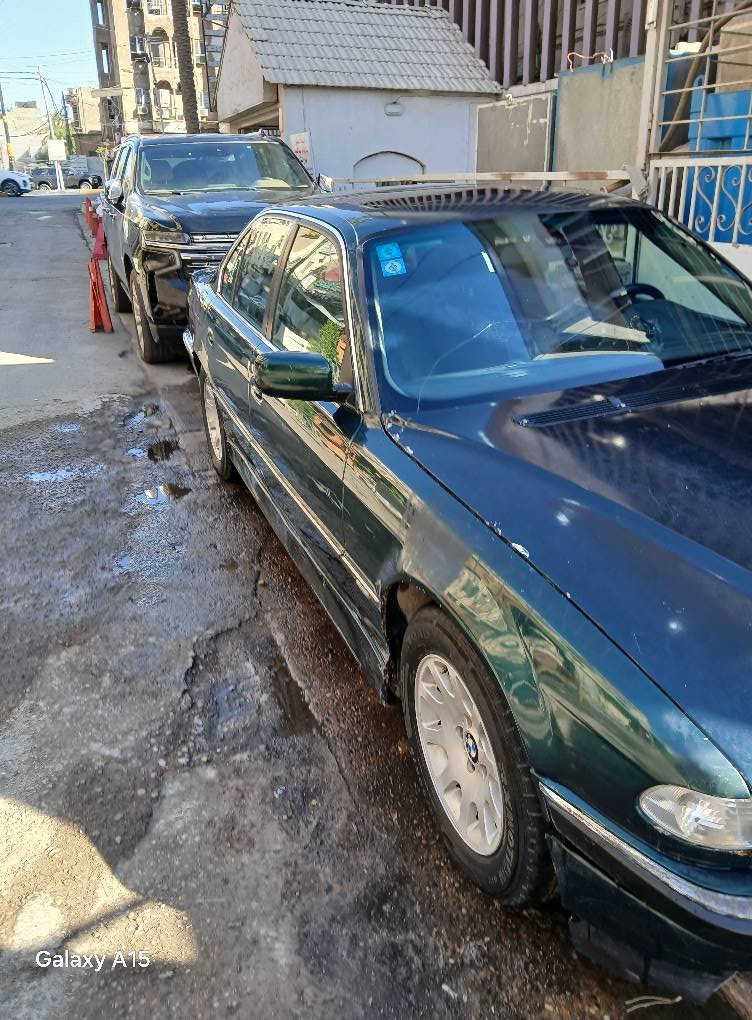 1998
744i
خفاش
داينمو هواء
كير 
مكينة
تخم تاير
صدر امامي خلفي امفولدر الماني
تبريد ثلج
سلايت جام 
تدفة بل الكشنات
القمارة كانتارة
شاشة وصطية
كامرة 
لايت عالي ناصي زنون بلاد
رماشات ترحيب بلاد
صندوك شفط شغال
لون زيتوني والداخل زيتوني
رقم بغداد مميز باسمي 
سنوية لغاية 2030
السعر 68 بيها شي بصيط
مكاني كرادة او زعفرانيا
متواجد واتساب و ماسنجر
*********** بغداد, العراق
