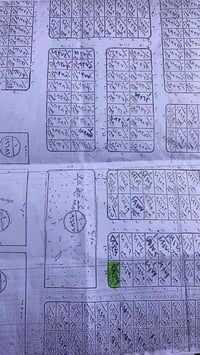 قطعة ارض للبيع في بغداد النهروان ملك طابو سكني صرف غير مفروزه بلمربع ا...