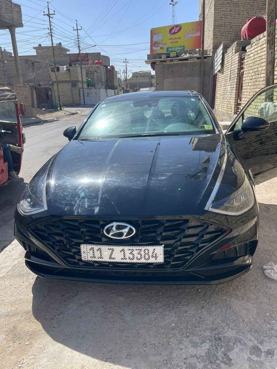 مرخصت مدير الكروب سوناتا موديل 22سيارة جديد رقم بغداد نكليزي بسمي مكية 1600 تيربو بية خلل بل مكينة الخنة الرابعة وكفة سيارة نصبغت تكسي بسب الترقيم رجعنة صبغنة خصوصي الونة البلادي بغداد مدينة الصدر *********** السعر انتصل ودالل
