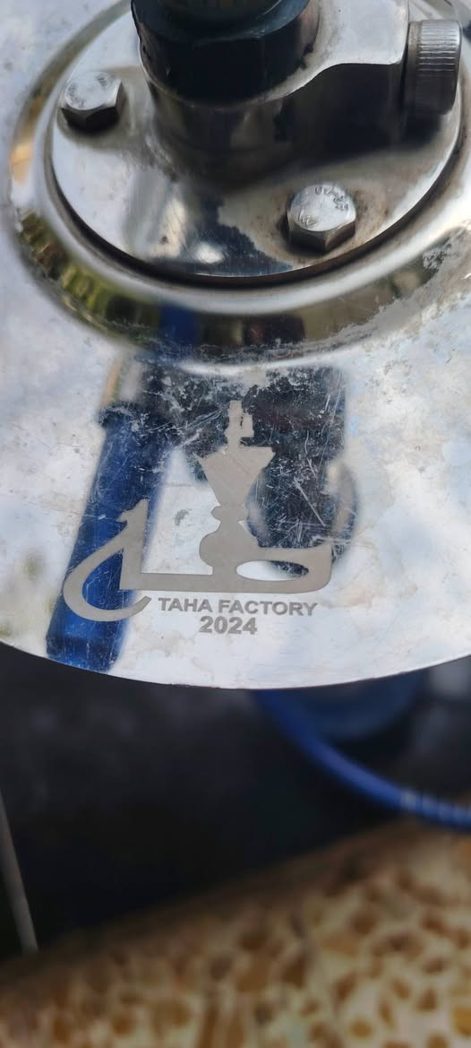 نركيله طه سل ستيل سنفور صدار 24 شرط نفس وطعم فول مطبوعه نكليزي السعر 85 مكاني حي  الانتصار
***********
