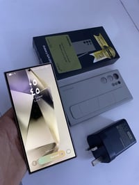 S24 الترا لون مميز  ذاكرة 1 تيره جهاز ضمان عين الفهد طلب مسبق مشتري ال...