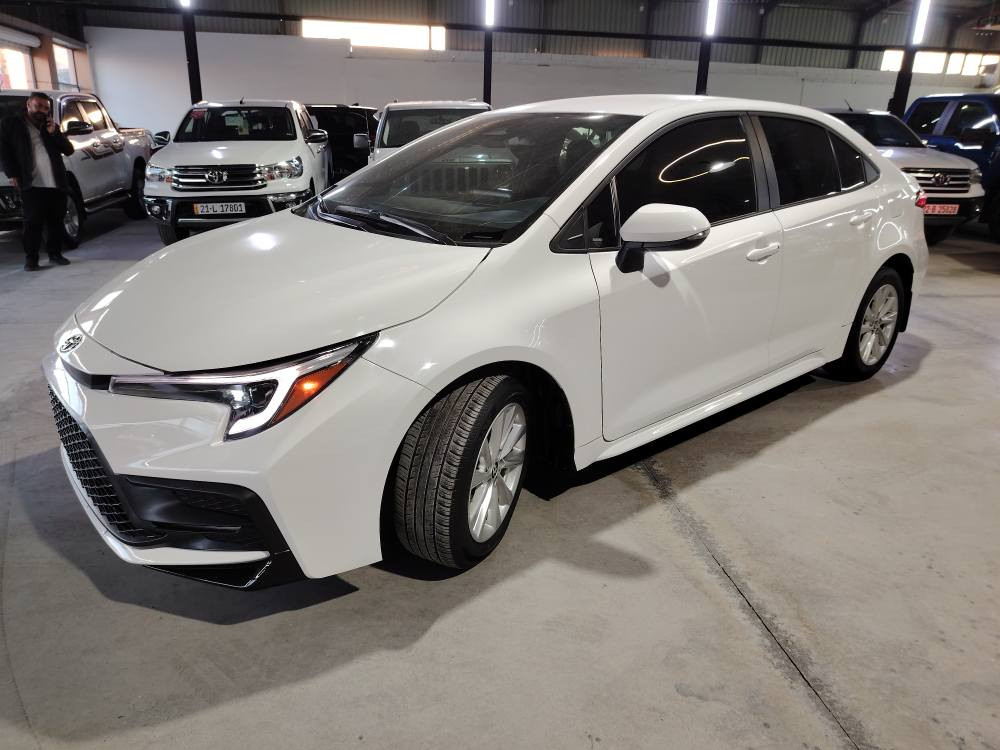 تویوتا کرولا ٢٠٢٥ ( کلین )
مواصفات SE
بەسمە 
ڕادار
شاشە گەورە
سیستمی ئیکۆ
دژەخلیسک 
ئاوێنە کارەبایی و هیتەر
کوشن هیتەر
کامل سێرڤس ، بەشەرتی هەموو فەحسێک 
بێ بۆیاخ ، بێ سارد ، بێ شوخت ، 
 هیچ ئێرباگێکی نەتەقیوە
چوار تایەی نوێی لەژێرە و ماوەی دوو مانگی لەگەڵە بۆڕەقەمکردن 

نرخی ١٧٣$ مجال 

لەڕانیەم                                  ***********
*********** رانية, السليمانية
