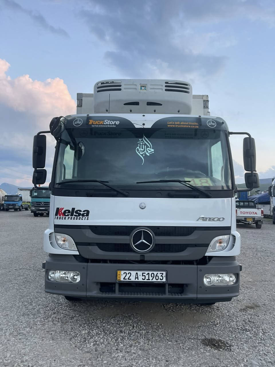 Atego    1224.     2006 جديدة السيارة عنوان السليمانية  ***********
