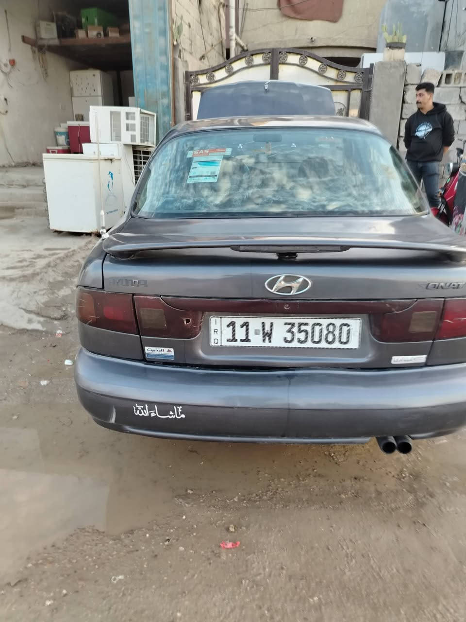 بسم الله الرحمن الرحيم
سوناتا للبيع موديل 94 كير اوتو محرك خير من الله
كهربائيات كلها شغاله ماعدا كيج بانزين
داخله حلوه احلى من الصور تخم تاير
رقم بغداد بسمي تحويل ثاني يوم
للاستفسار الاتصال على الرقم ***********
