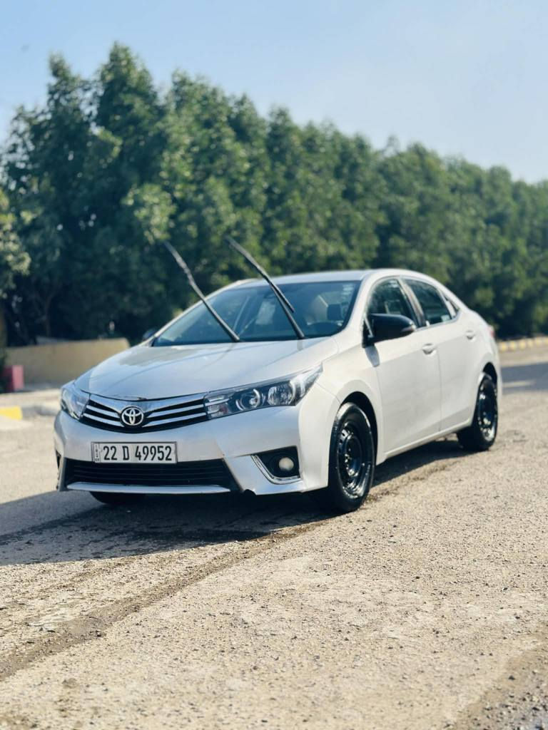 كورلا 2015/خليجي 
ماشيه 105 
فقط جاملغ وبنيد مصبوغه 
رقم اربيل جديد سنويه جديده 2031🇯🇵 
تخم تاير جديد 
تبريد ثلج منظومه جديده ☁️
السعر 120بيها مجال 
للاستفسار واتساب ورقم. *********** 
*********** بغداد, العراق
