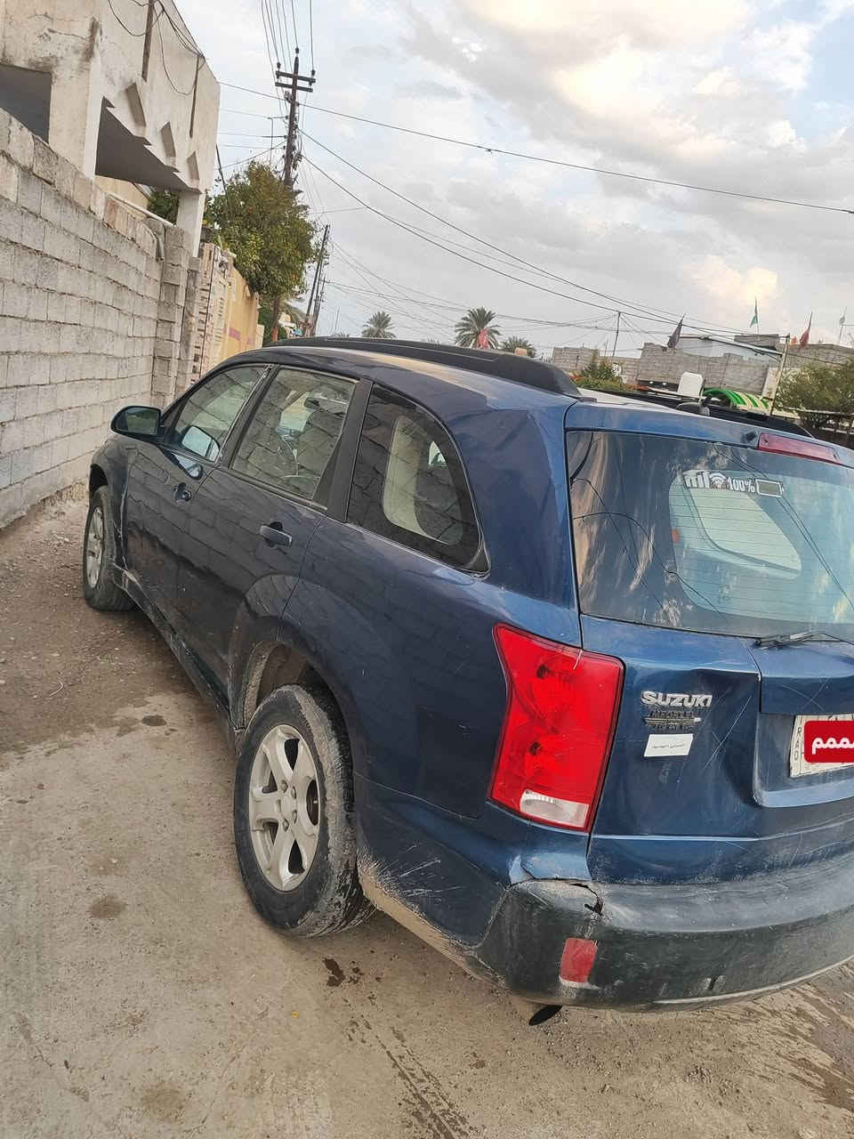 سوزوكي xl7 سيارة كير ومحرك خير من الله رقمها ديالى عليها غرامات تنزل من السعر السيارة باسمي بيها ضربة بالصندوق بيها  صبغ كم قطعة اثر جراد بيها نواقص بالداخل سهلات أني هاملهن تبريد تدفئة قطعة وحدة خير من الله 5 راكب 6 سلندر السعر المطلوب 48
وبيها مجال قليل كلش 
للاتصال ***********او مراسلتي

