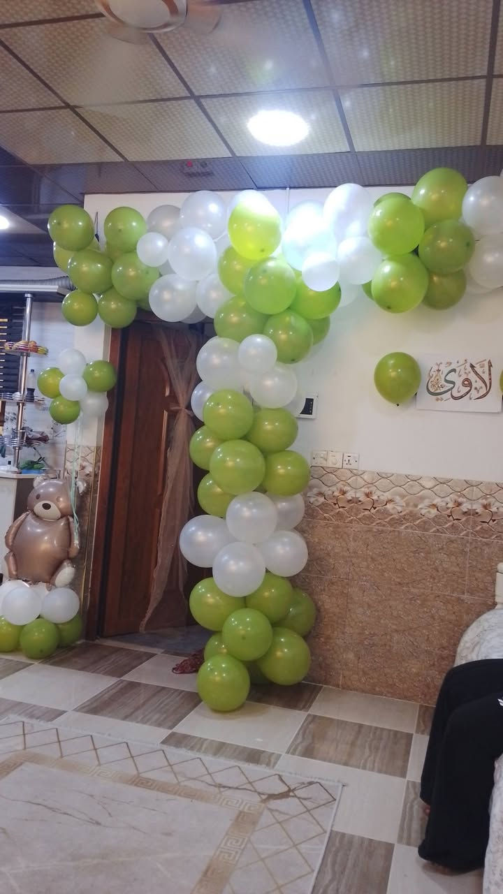 ❤️💚❤️💚❤️💚❤️ تزيين قدوم مولود جديد حسب طلب زبونتي العزيزه والغالية مناسبة قدوم حبيبي (لاوي)
جعله الله من أبناء الصالحين والحمد لله على سلامة الام والمولود😘😘😘😘😘


**إذا كنت صاحب هذا الإعلان وتريد حذفه لأي سبب، رجاءا أرسل رسالة إلى الدعم الفني**