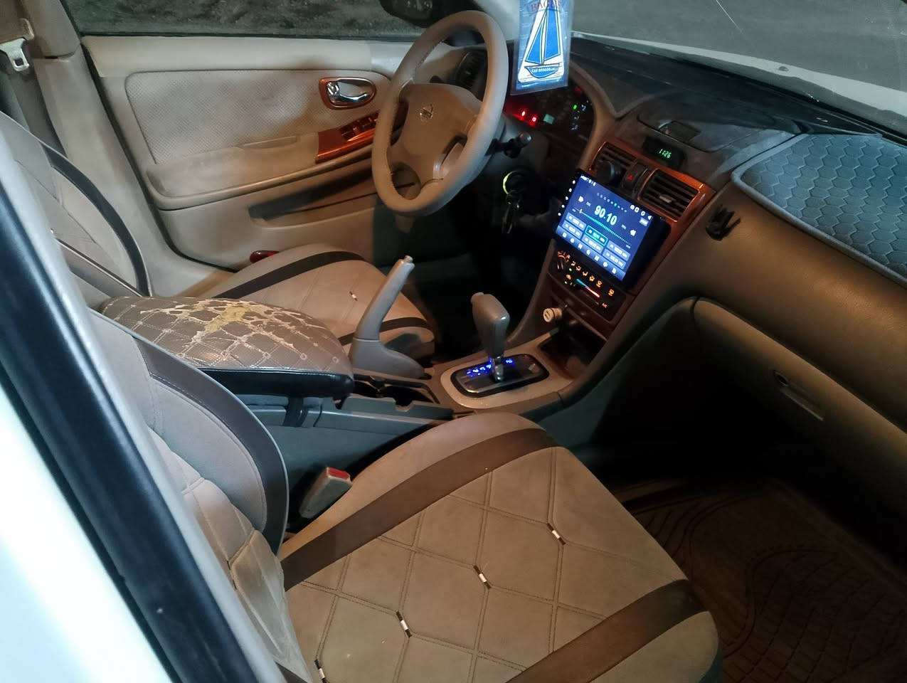نيسان مكسمة ٢٠٠٨  ماشية (١٧١٠٠٠) رقم بغداد جاهزة بدون اي نقص كير محرك صدر جديد تبريد ثلج تخم تاير كهربائيات شركة و لا جطل سيارة متعوب عليه السعر ٦٦$ و بيه مجال مكاني بغداد الدورة ***********
