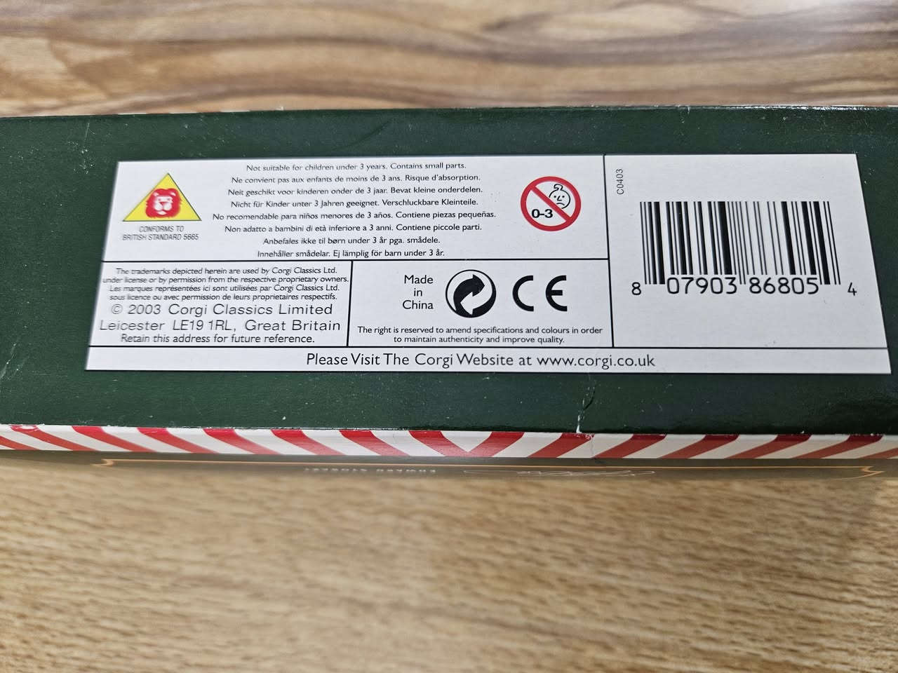 السلام عليكم
للبيع شاحنه نقل بضائع
انتاج Corgi 
السعر 25


**إذا كنت صاحب هذا الإعلان وتريد حذفه لأي سبب، رجاءا أرسل رسالة إلى الدعم الفني**