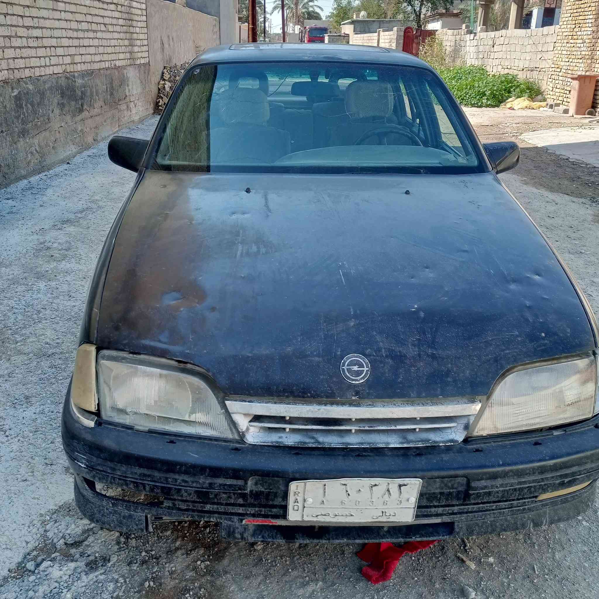 سلام عليكم أوبل اوميكا 93 بيه محرك بطه سنويه ساقطه بسم جيراني رقم ديالى السعر 25وبيها مجال مكان ديالى خان بني سعد الاتصال ***********
