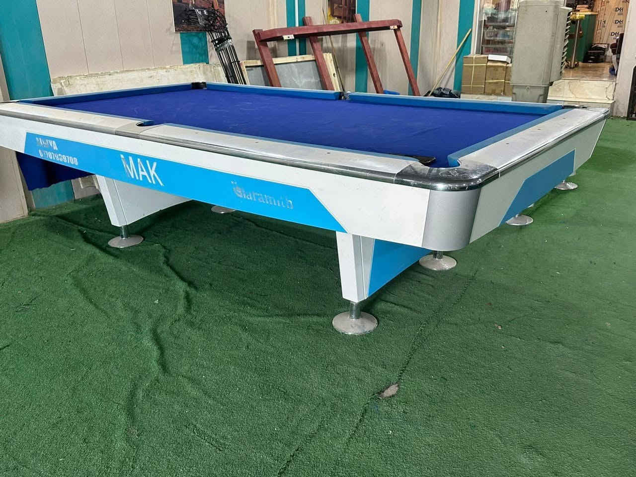 🎱 توفر بيع وشراء جميع انواع ميوزه البليارد ويوجد بيع جديد ومستخدم بنضافه اكثر من 85 ٪ وتوفر ميز منضده وفيشه وهوكي ⚽🏓

🔹 متوفرة ميوزه جديدة بأنواع راقية
🔹 وميوزه مستخدمة بحالة ممتازة
🔸 جودة عالية وأسعار تناسب الجميع
🔴وكادر ذو خبره ل تنصيب الميوزه 

📞 للاستفسار خاص او تواصل واتساب على الرقم : ***********
🚚 توصيل متوفر لكل المحافظات
