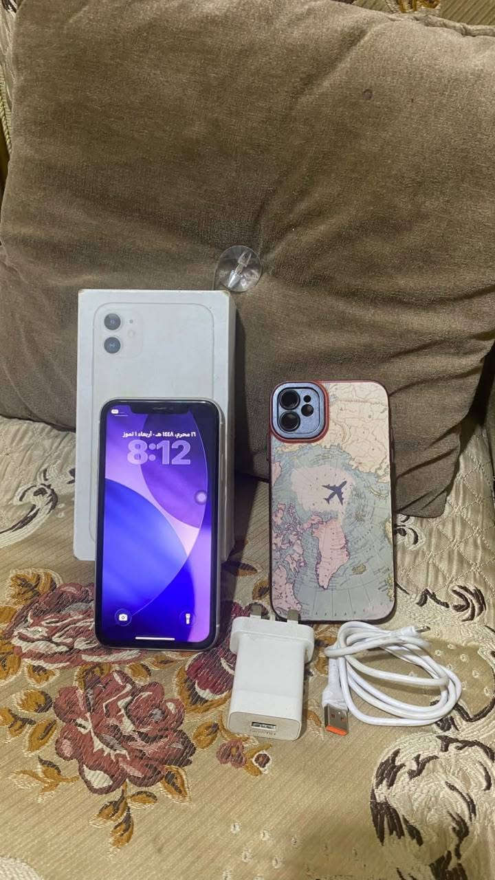 السلام عليكم 
ايفون 11 عادي 
جهاز بلادي لم يستبدل شيء 
ولاا داخل صيانه
كلشي على وضع الوكاله 
الجهاز ابيض بس مبدل ضهر فقططط
ذاكره 128
بطاريه83 
كلشي شغال فيس ايدي كامرات صوت اتصال 
واي فاي سيم كرت جهاز فول ونضافه 90 
شرط الفحص 
#للجميع


**إذا كنت صاحب هذا الإعلان وتريد حذفه لأي سبب، رجاءا أرسل رسالة إلى الدعم الفني**