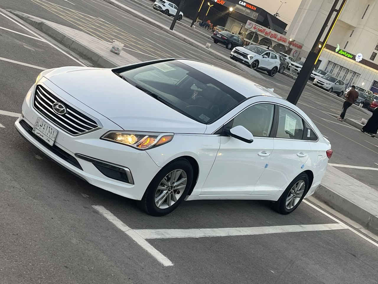 سوناتا ٢٠١٦ وارد امريكي 
سعر ١١٤ بيهة مجال شراي
حادثة بابتين بدون دواخل بوكين جملغ كير فقط
موصفات نص فول 
تحكم ستيرن جهيتن مانع نزلق
شاشة جبيرة كامرة حساسات 
داخل لونين ويل كب ١٧ كروم
محرك ٢٤٠٠ لا تبخير ولا تنقيص 
مكان سيارة بغداد الشعب 
رقم بغداد تحويل ثاني يوم 
رقمي ***********
