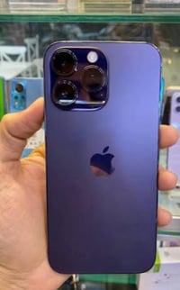 ايفون 14 برو ماكس  ذاكره 256 بطاريه 100 مبدل شاشه شرط تفصيخ وبطاريه اص...