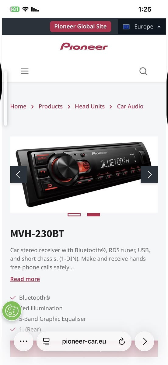 منو موصيني على مسجل بايونير توفر عندي قطعه وحده طك كارتون


**إذا كنت صاحب هذا الإعلان وتريد حذفه لأي سبب، رجاءا أرسل رسالة إلى الدعم الفني**