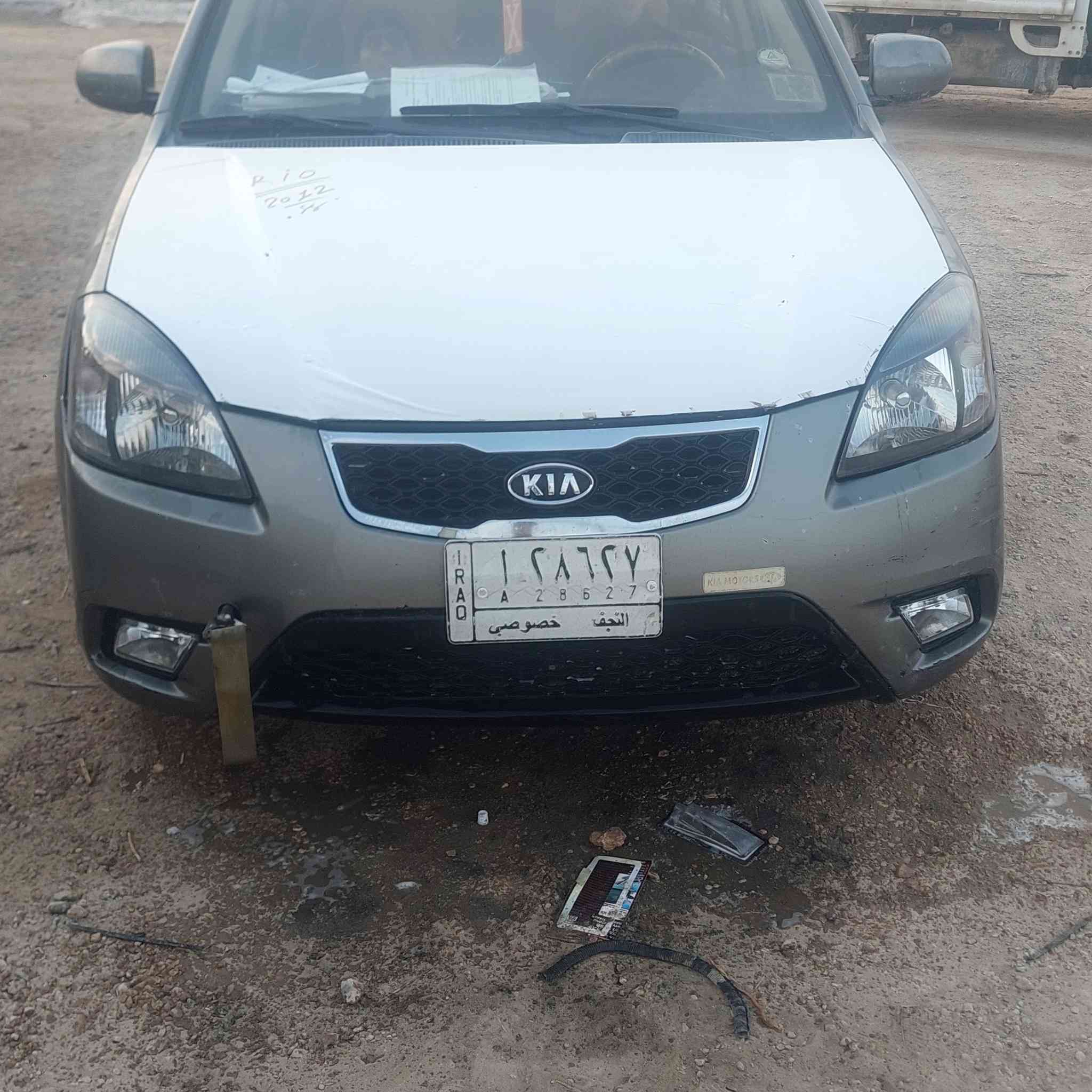 السلام عليكم كيه ريو ٢٠١٢ سياره مكفوله كفاله عامه  فقط ملاحظات بدون بارد ١٤v مكينته بلاديه ممفتوحه رقم نكليزي بأسمي سنويه لل 2031 سعره ٨٠ بيه مجال بصيط مكانه نجف حريه ***********
