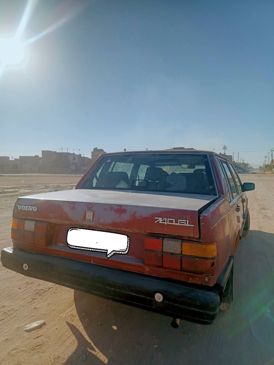 سلام عليكم فولفو 740GL رقم انكليزي  سنويه جديد مكينه ونجي موديل 1989 مكاني نجف  رقم ***********  سعر 23
