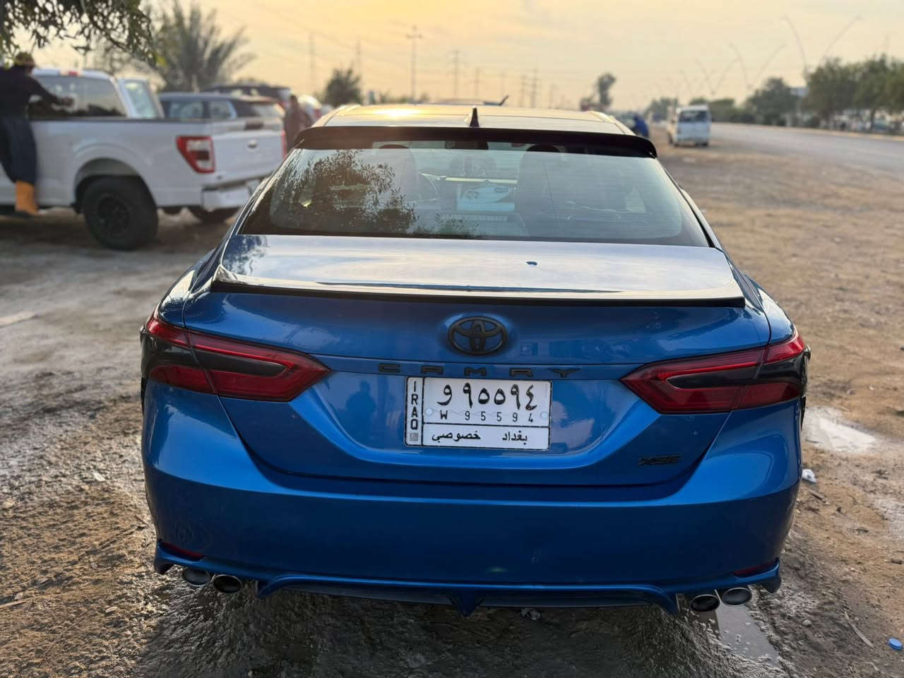 سلام عليكم 
كامري موديل 2020 للبيع فول xse  بدون قطرة صبغ البنيد امبدل ابلادي بنفس اللون بدون صبغ حتى الدعامية بدون صبغ 
وبدون ايرباك السعر 190 بي مجال مكان السيارة بعقوبة للاستفسار 

‭0770 260 4087‬
