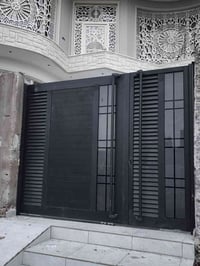 باب سلايت المنيوم • دبل جام ٦ملم • الناصريه المنصوريه