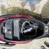 دراجه شحن لبيع حلوه ونضيفه ٦ بطاريات 🔋 جديده وتايرات زوج جديده  بيه سو...