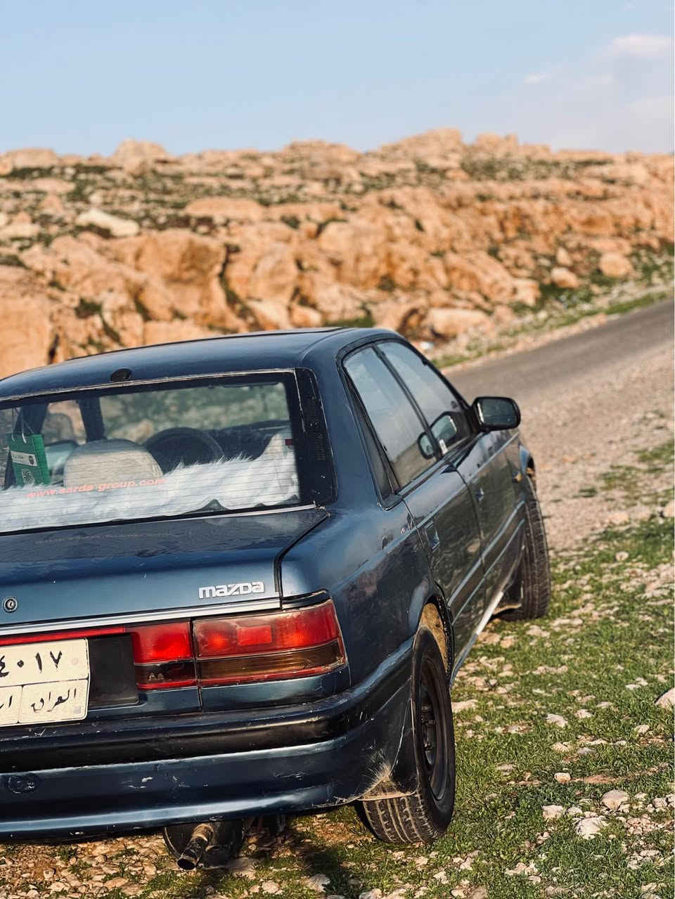 سەرەتا بە ناوی خوای گەورە مازدا ڕەقەم هەولێر سەیارەیەکی توندو تۆڵە پاکو خاوێنە بێ کێشەیە مەکینە ٨و بەخە ٧٠ هەزار خرامەی تێدایە ئەویشت بۆ ئەگەڕێنمەوە دوای معامەلە سەعری ٣٥ گەڵاو معامەلەیەکیشی تیایە ژ.م.ت.(***********) رانية, السليمانية
